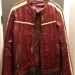 Men’s medium Wilson Leather motorcycle coat